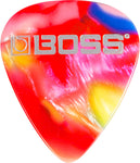 Boss Mosaic Celluloid Picks - 72 Pack - CBN Music Warehouse