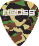 Boss Camo Celluloid Picks - 72 pack - CBN Music Warehouse