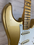 Fender Custom Shop 1957 Stratocaster Relic Electric Guitar - Aged HLE Gold