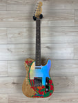 Fender Jimmy Page Telecaster - Natural with Artwork