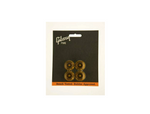 Gibson Accessories Top Hat Knobs 4-pack - Vintage Amber - CBN Music Warehouse