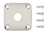 Gibson Genuine Parts Metal Jack Plate - Nickel