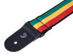 D' Addario 50A06 50mm Woven Guitar Strap - Jamaica - CBN Music Warehouse