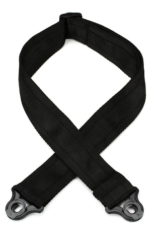 D'Addario 50BAL00 Auto Lock Nylon Guitar Strap - Black - CBN Music Warehouse