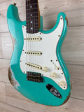 Fender Custom Shop 1967 Stratocaster Heavy Relic Aged, Sea Foam Green