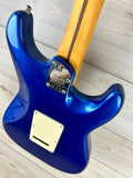 Fender American Ultra Stratocaster Left-Hand, Maple Fingerboard, Cobra Blue