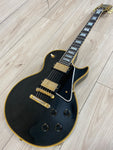 Gibson Custom 1957 Les Paul Custom Reissue VOS Electric Guitar - Ebony 2 Pickup