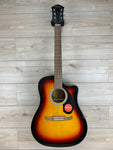 Fender FA-125CE Dreadnought Acoustic Guitar, Sunburst