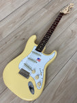 Fender Yngwie Malmsteen Stratocaster Scalloped Rosewood Fingerboard, Vintage White