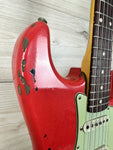 Fender Michael Landau Signature 1963 Stratocaster Fiesta Red over 3-Color Sunburst