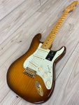 Fender 75th Anniversary Commemorative Stratocaster Electric Guitar, 2-Color Bourbon Burst