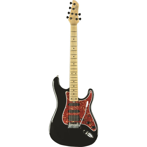 Eko AIRE LITE Electric Guitar - Black - CBN Music Warehouse