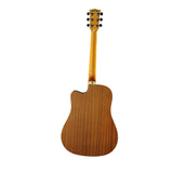 Eko TRI Dreadnought Cutaway Acoustic Electric Guitar - Honey Burst - CBN Music Warehouse