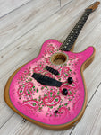 Fender American Acoustasonic limited Edition Telecaster, Pink Paisley