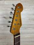 Fender Custom Shop Black Roasted Dual-Mag Strat Relic - Aged Black