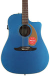 Fender Redondo Player Acoustic Guitar - Belmont Blue - CBN Music Warehouse