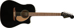 Fender Redondo Player Acoustic Guitar - Jetty Black - CBN Music Warehouse