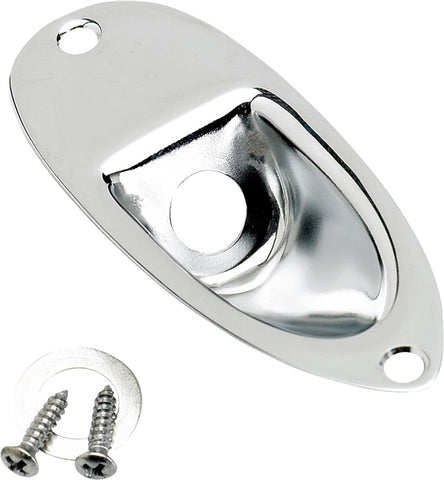 Fender Stratocaster Jack Ferrules - Chrome - CBN Music Warehouse