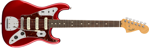 Fender  Limited Edition Parallel Universe Series - Jaguar Stratocaster Candy Apple Red - CBN Music Warehouse