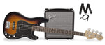 Squier P Bass pack w/ rumble15 Sunburst - CBN Music Warehouse