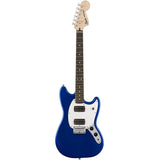 Squier SQ Bullet Mustang HH Electric Guitar - Imperial Blue - CBN Music Warehouse