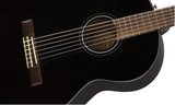 Fender CN-60S Acoustic Guitar - Black - CBN Music Warehouse