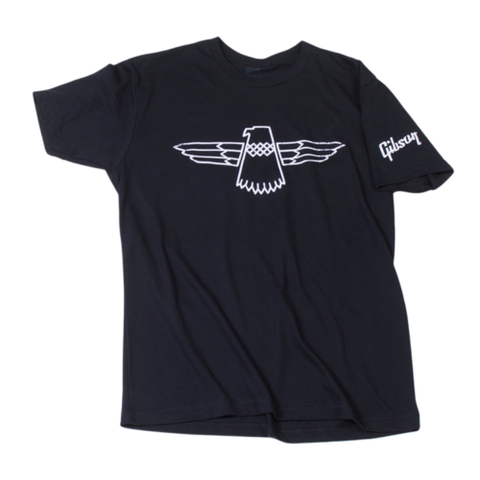 Gibson GA-TBVMMD Thunderbird T-Shirt (Black), Medium - CBN Music Warehouse