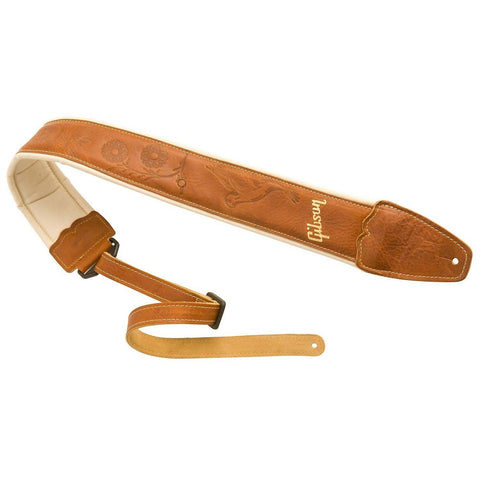 Gibson ASAC-TAN The Montana Guitar Leather Strap - CBN Music Warehouse