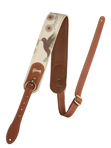 Gibson ASPS-HB The Hummingbird Premium Guitar Strap - CBN Music Warehouse