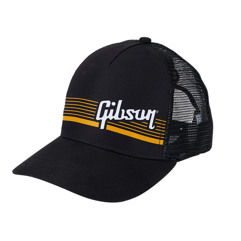 Gibson GA-STRG Gold String Premium Trucker Snapback Cap - CBN Music Warehouse