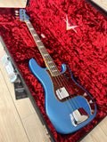 Fender Custom Shop Limited Edition Precision Jazz Bass Journeyman Relic - Aged Lake Placid Blue