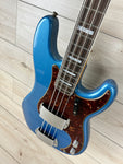 Fender Custom Shop Limited Edition Precision Jazz Bass Journeyman Relic - Aged Lake Placid Blue