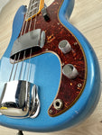 Fender Custom Shop Limited Edition Precision Jazz Bass Journeyman Relic - Aged Lake Placid Blue