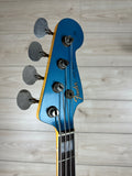 Fender Custom Shop Limited Edition Precision Jazz Bass Journeyman Relic - Aged Lake Placid Blue