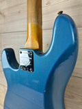 Fender Custom Shop Limited Edition Precision Jazz Bass Journeyman Relic - Aged Lake Placid Blue