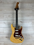 Fender Custom Shop Artisan Maple Burl Strat NOS, Ebony Madagascar Fingerboard, Aged Natural