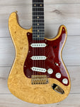 Fender Custom Shop Artisan Maple Burl Strat NOS, Ebony Madagascar Fingerboard, Aged Natural