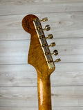 Fender Custom Shop Artisan Maple Burl Strat NOS, Ebony Madagascar Fingerboard, Aged Natural