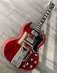 Gibson 60th Anniversary 1961 SG Les Paul Standard sideways Vibrola VOS - Cherry Red