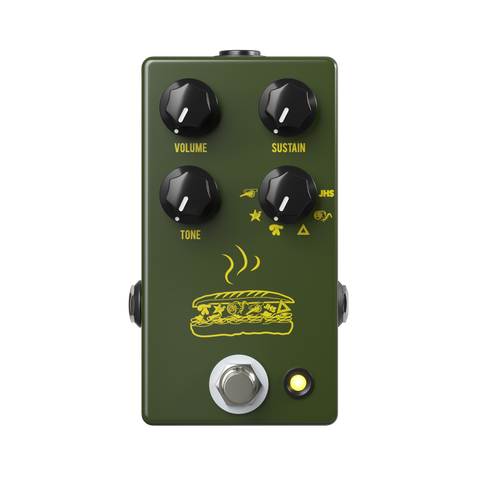 JHS Muffuletta 6-way Fuzz Pedal - Army Green