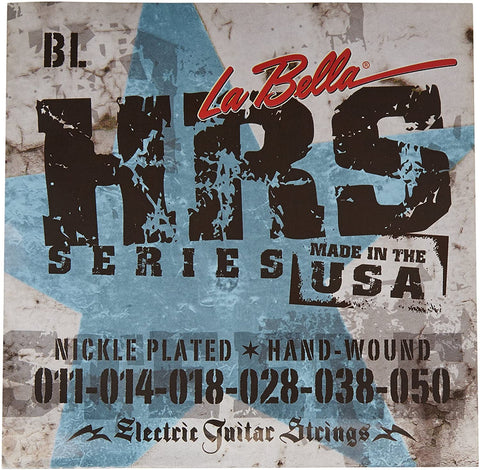 La Bella HRS-BL Electric Guitar String Blues Light .011-.050 - CBN Music Warehouse