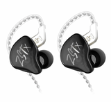 KZ ZST X Dynamic Hybrid Dual Driver in-Ear Headphones (Black Without Mic)