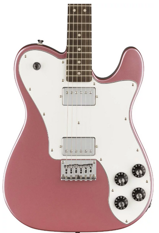 Squier Affinity Series Telecaster Deluxe Electric Guitar - Burgundy Mist with Laurel Fingerboard