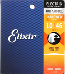 Elixir Strings 12052 Nanoweb Electric Guitar Strings - .010-.046 Light