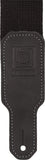 BOSS BSC-20-BLK 2" Wide Cotton Guitar Strap (Black) - CBN Music Warehouse