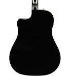 Fender CD-60SCE Dreadnought Acoustic-Electric Guitar Black - CBN Music Warehouse