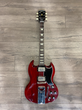 Gibson 60th Anniversary 1961 SG Les Paul Standard sideways Vibrola VOS - Cherry Red