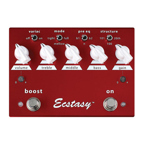 Bogner Ecstasy Red Overdrive Pedal - CBN Music Warehouse