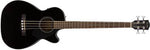 Fender CB-60SCE Black Acoustic Bass - CBN Music Warehouse