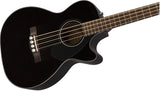 Fender CB-60SCE Black Acoustic Bass - CBN Music Warehouse